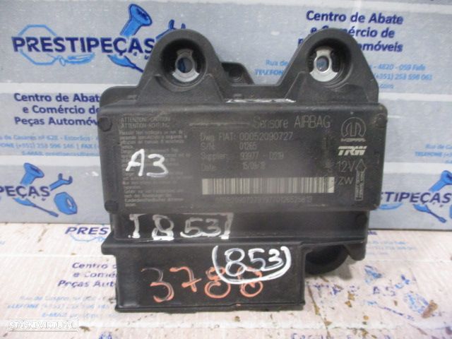 Modulo Airbag 00052090727 93977D219 FIAT TIPO 2 FASE 2 2020 1.3JTD 95CV 5P BRANCO - 1