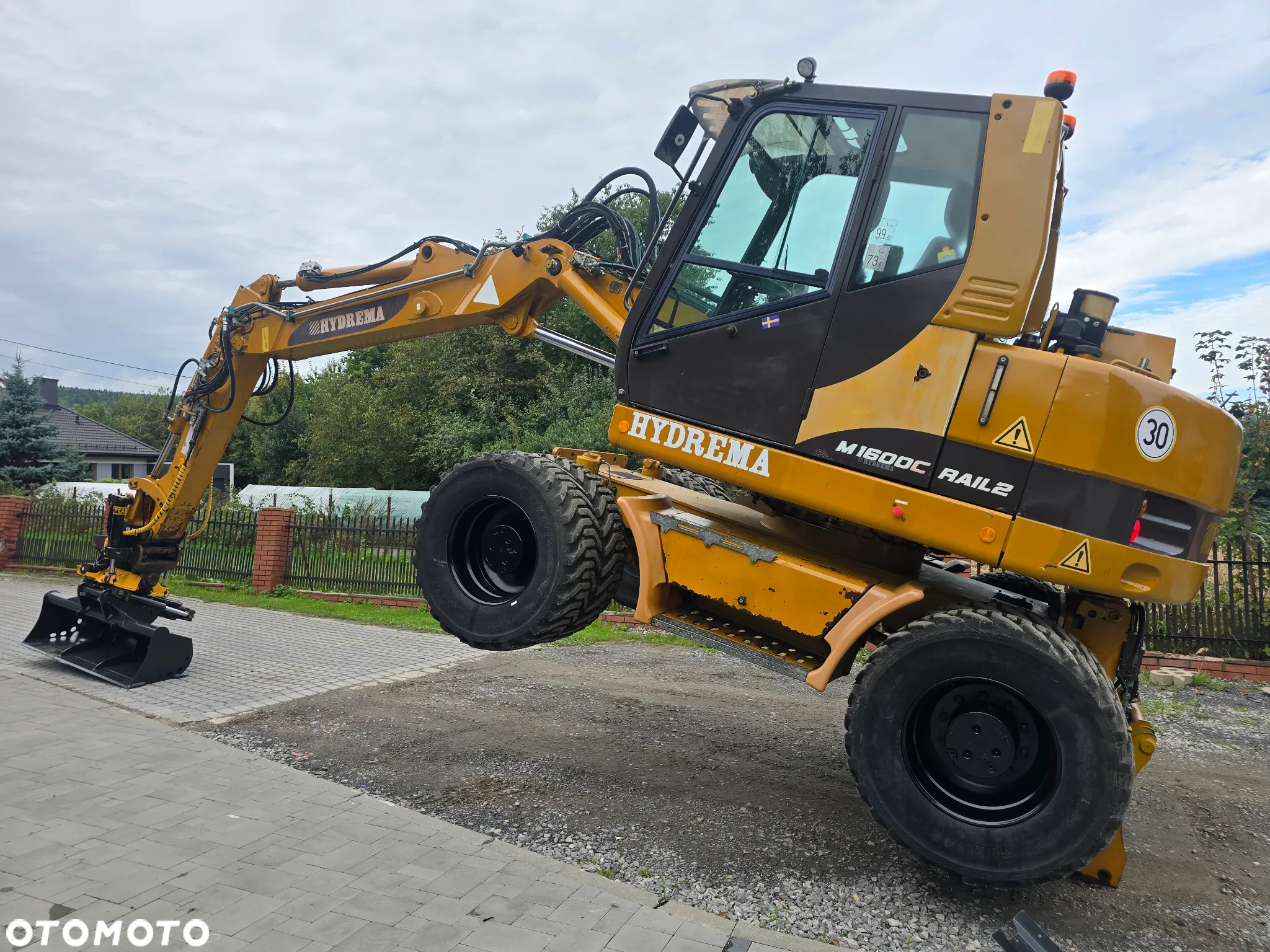 Hydrema M1600C Rail Roto - 14