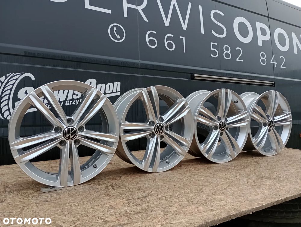 FELGI ALUMINIOWE 5x112 R18 7J ET43 TPMS VOLKSWAGEN BEETLE CADDY GOLF ID3 ID4 JETTA PASSAT PHAETON SCIROCCO SHARAN T4 TIGUAN TOURAN T-ROC - 2