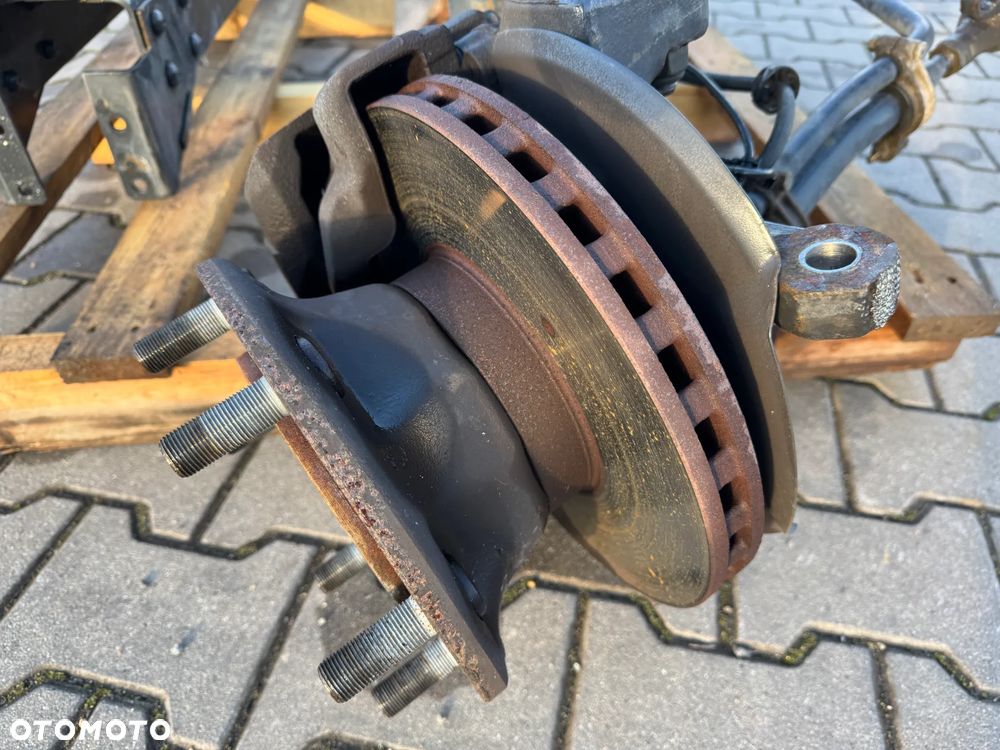 Iveco Daily 70c zawieszenie przednie kompletne belka sanki - 10