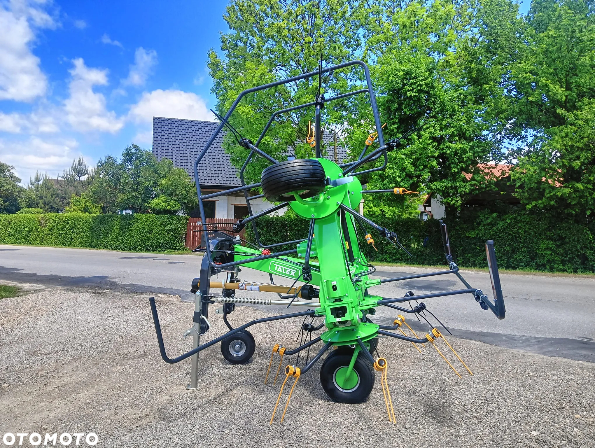 Przetrząsacz TORNADO 5,50 TALEX 4-wirniki przetrząsarka karuzelowa !! - 4