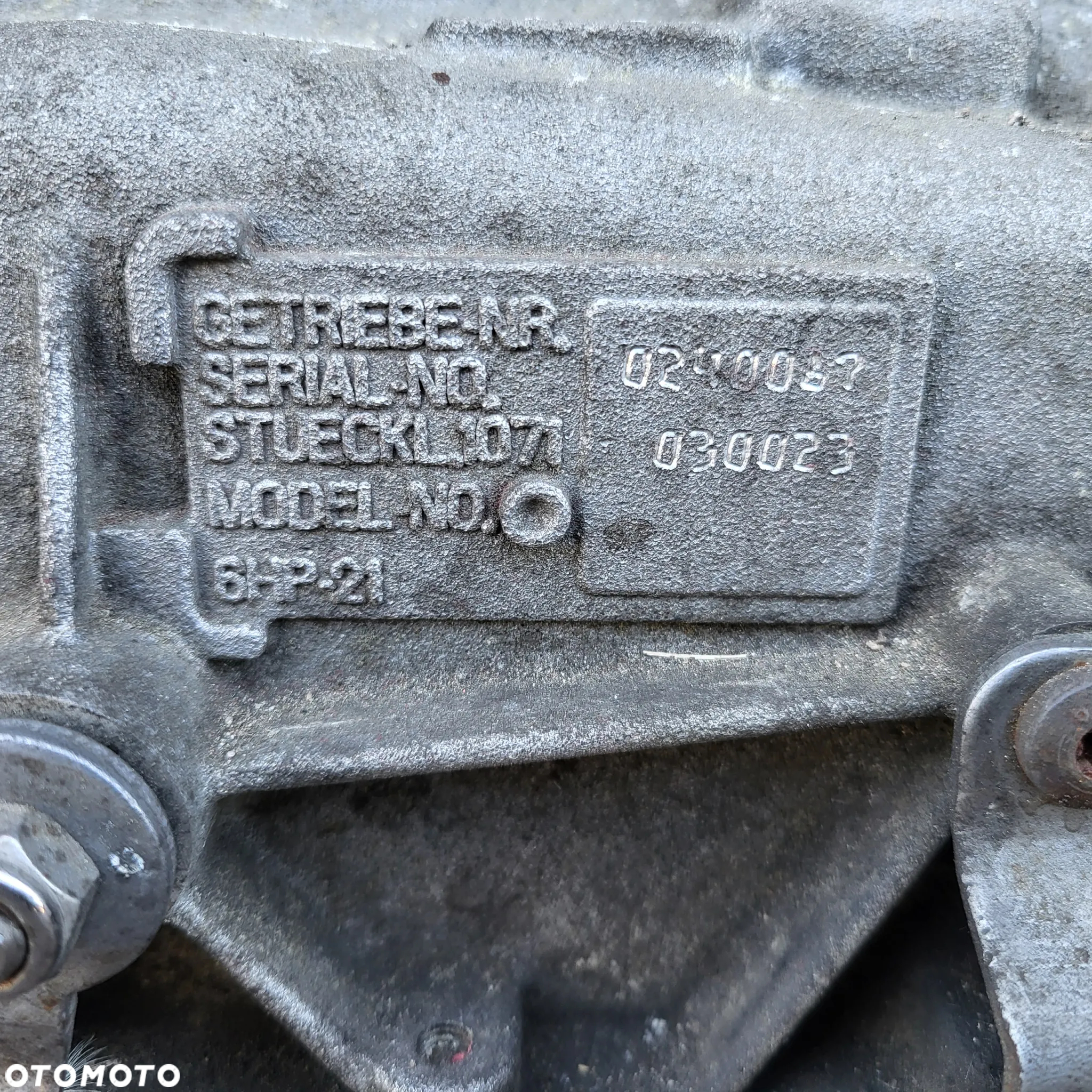 BMW 5 E60 E61 SKRZYNIA BIEGÓW AUTOMATYCZNA 2.0D N47 6HP-21 7581410 - 8