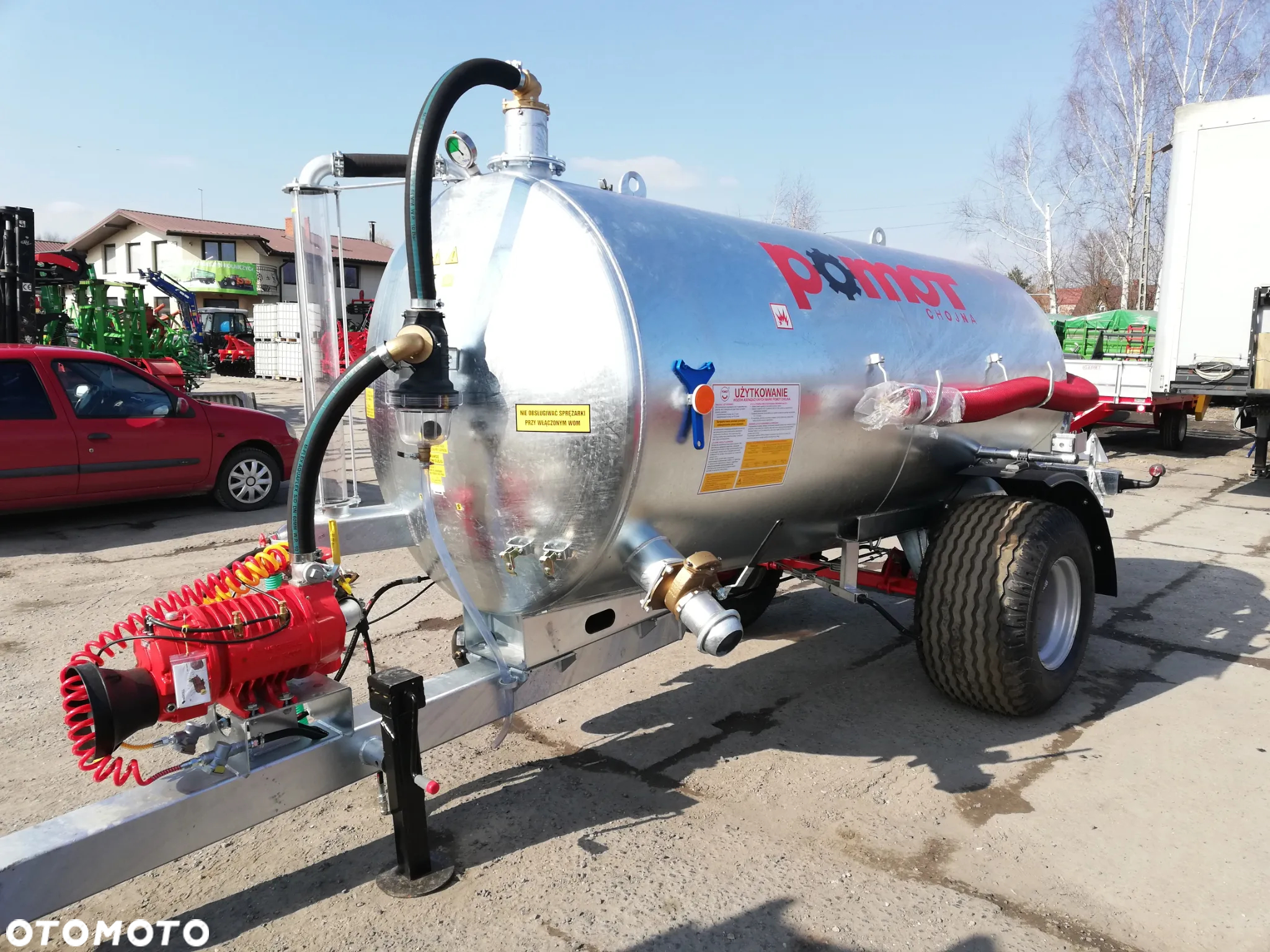 Inny Wóz Asenizacyjny POMOT T507/3 - 4000 litrów - 6