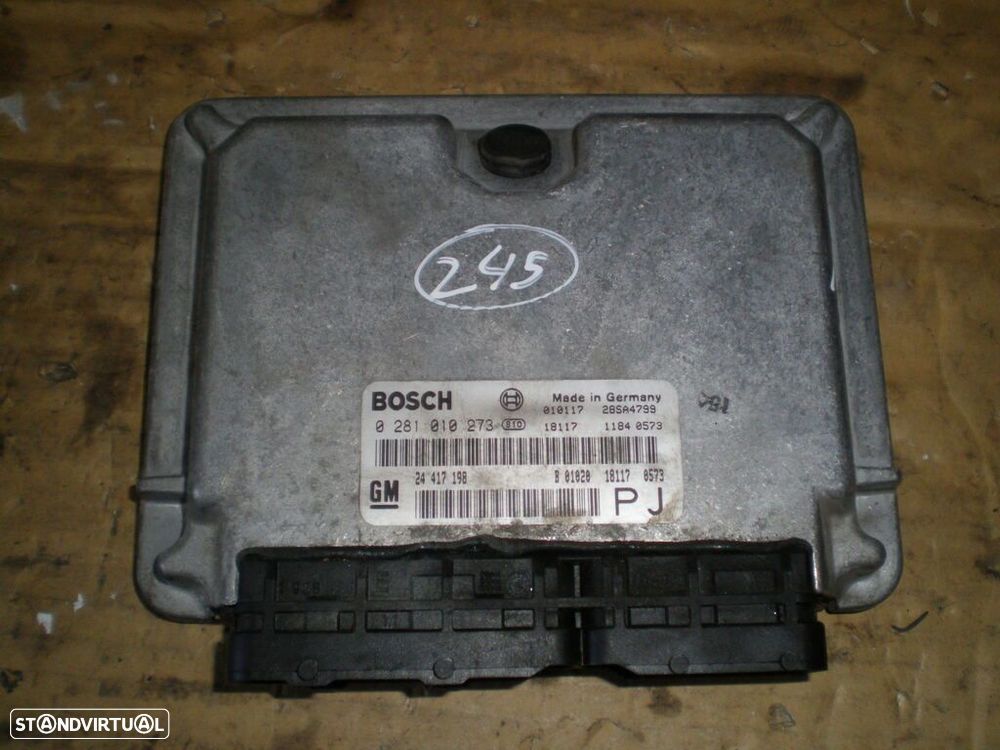 Centralina 24417198 0281010273 OPEL OMEGA 2003 2,2 DTI 120 BOSCH - 1