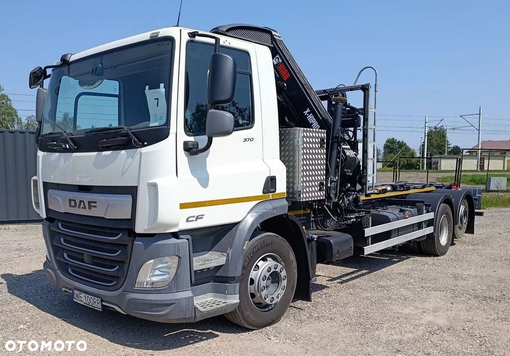 DAF żuraw HIAB hakowiec MULTILIFT - 3