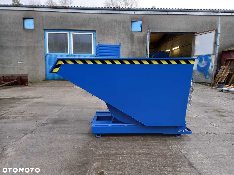 Koleba samowyładowcza TK 1100 L z łańcuchem i linką KONTENER