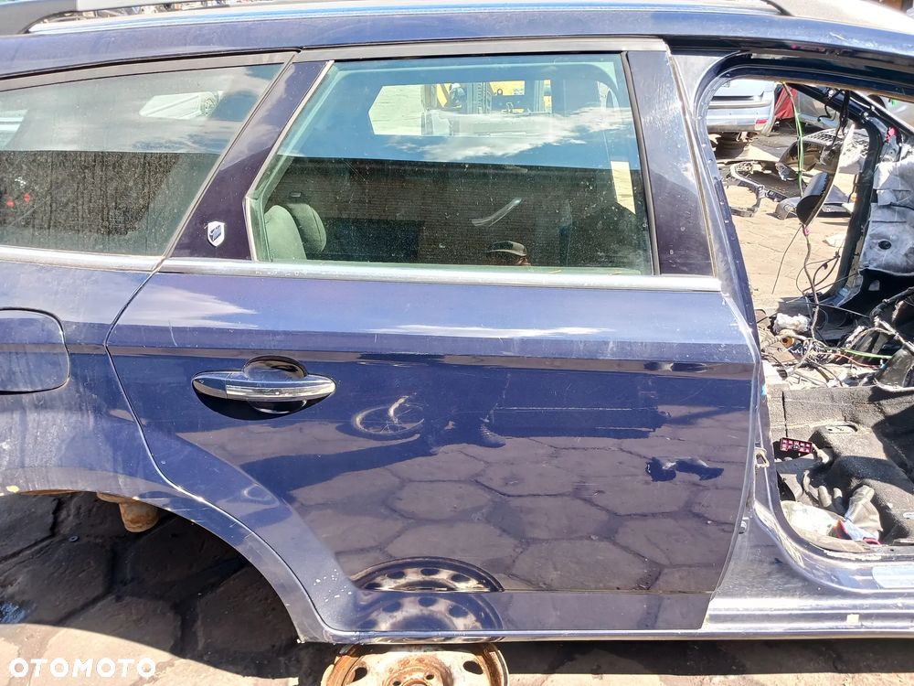 Ford Mondeo MK4 IV 07-14 GHIA Kombi kolor V6 niebieskie granatowe Drzwi tył tylne prawe prawy lewy lewe - 7