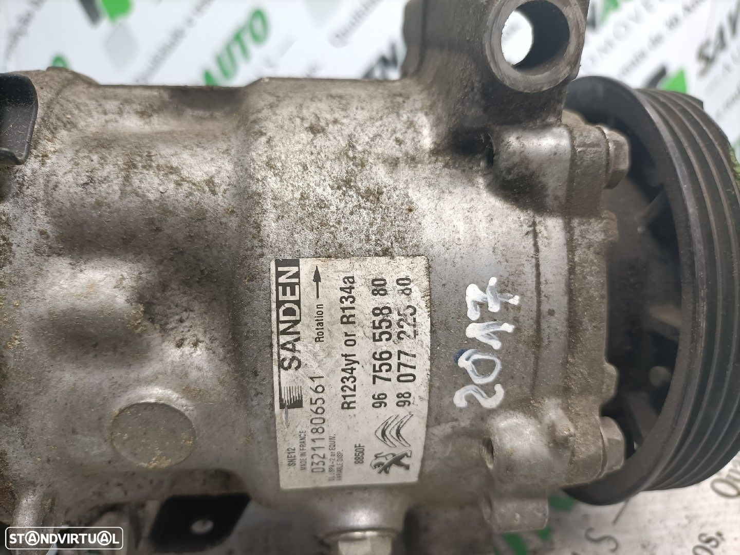 Compressor Ar Condicionado Peugeot 208 I (Ca_, Cc_) - 5