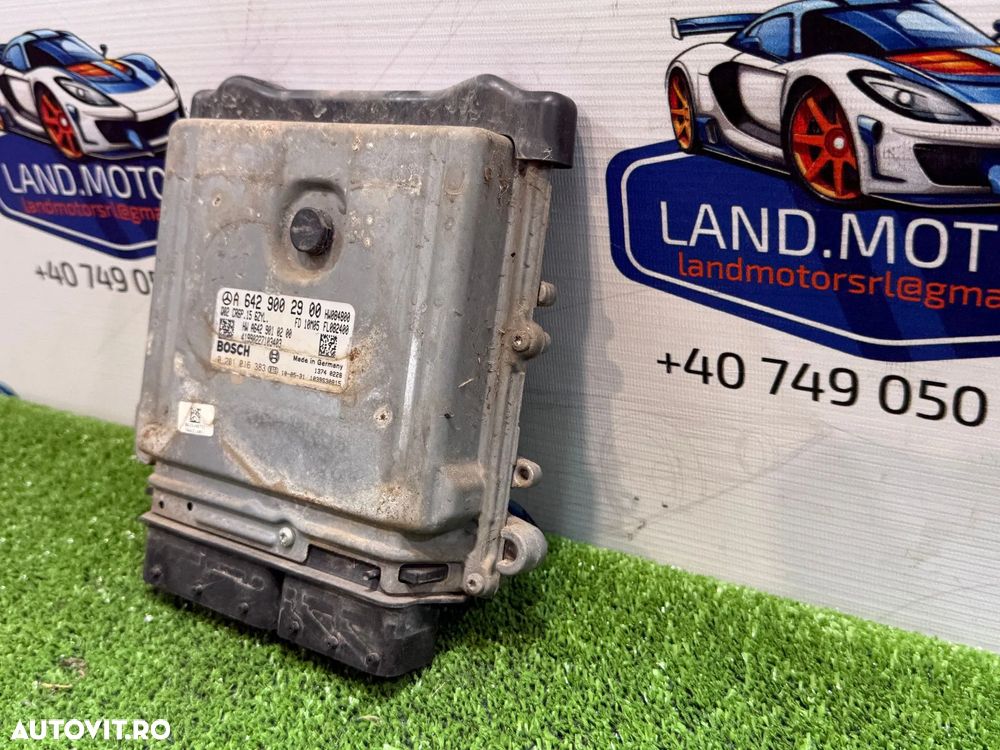 CALCULATOR MOTOR ECU MERCEDES BENZ W212 CLASA E E350 CDI BLUEEFFICIENCY SE 3.0 DIESEL 2010 COD OEM A6429002900 / 17513953 / COUPE 2009-2016 - 3