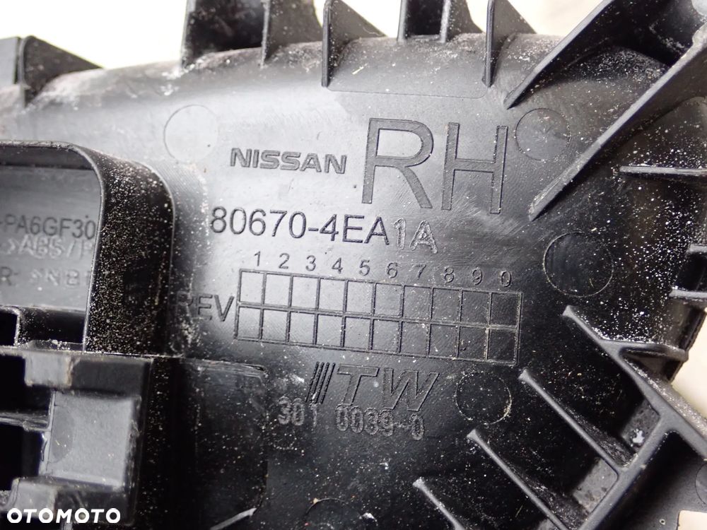 ZAMEK LEWY / PRAWY PRZÓD NISSAN QASHQAI J11 80671-4EA / 80670-4EA - 9