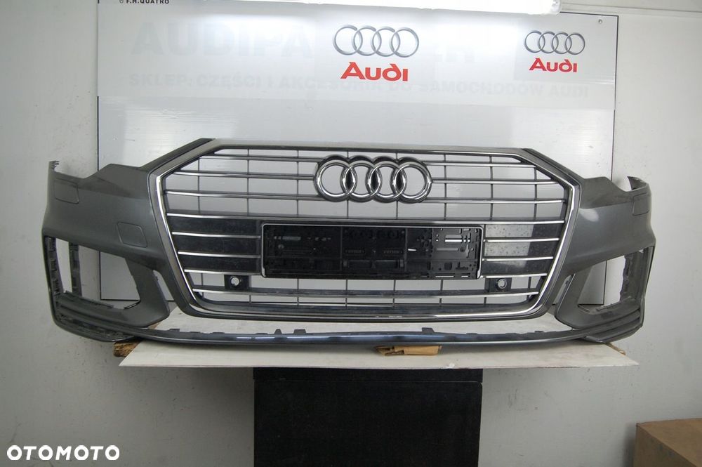 ZDERZAK AUDI A6 C8 4K 4K0 2019-2021 S-LINE GRILL - 1