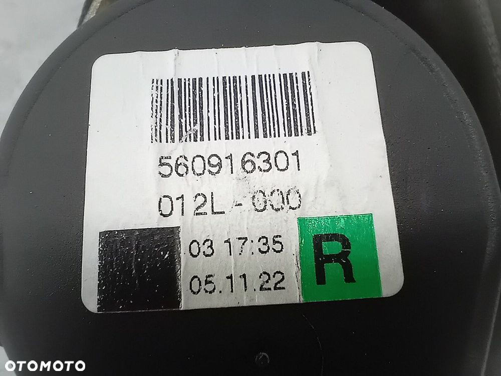 PAS BEZPIECZEŃSTWA PRAWY PRZÓD AUDI TT 8N 560916301 012L-000 - 2