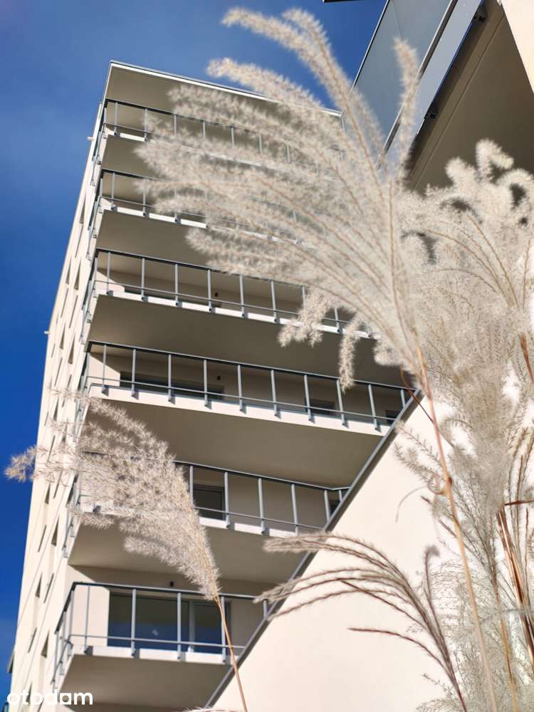 Słoneczne przestronne - 2 sypialnie i duży salon, balkon 10 m2
