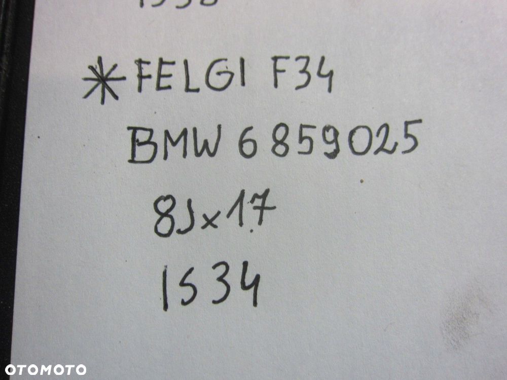 BMW F30 F34 E90 E46 KOŁA FELGI ALUMINIOWE 17 STYLING 36116859025 6859025 - 15
