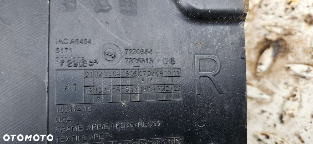 BMW X5 F15 Nadkole przód prawy Nadkole przednie prawe Osłona wnęki koła przednia prawa Kompletne 7291198 7290854 - 11
