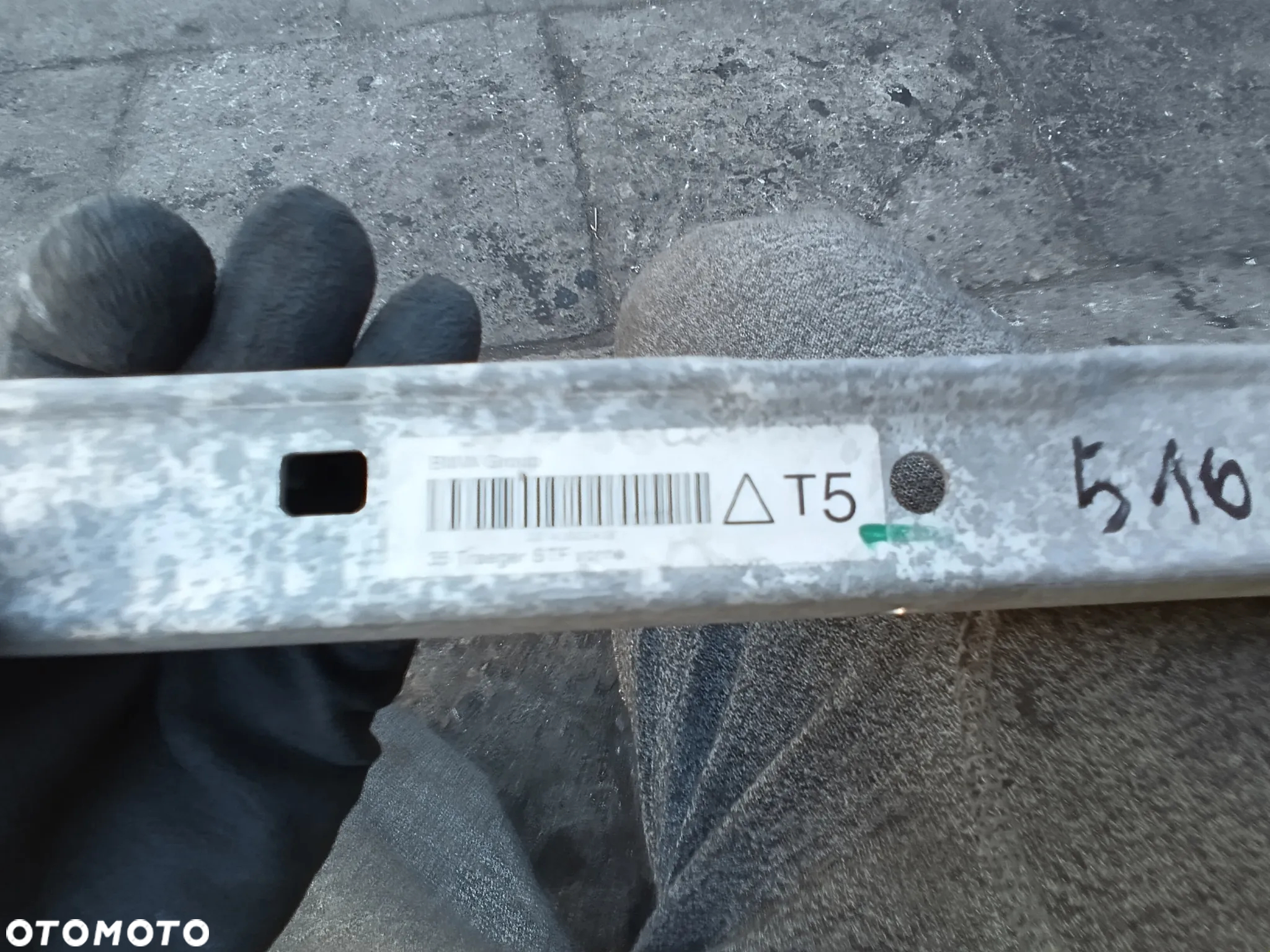 bmw 5 g30 g31 belka zderzaka przod przednia dolna 741822410 7418224 - 5