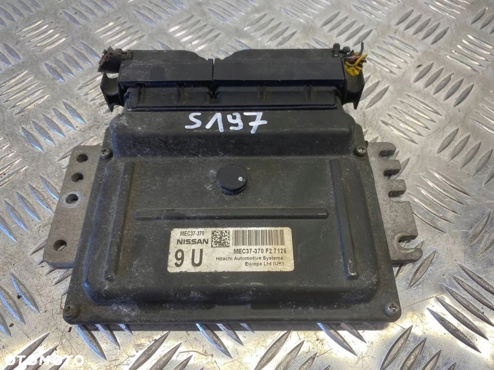 KOMPUTER STEROWNIK MODUŁ SILNIKA NISSAN MICRA K12 1.2 MEC37370 - 2