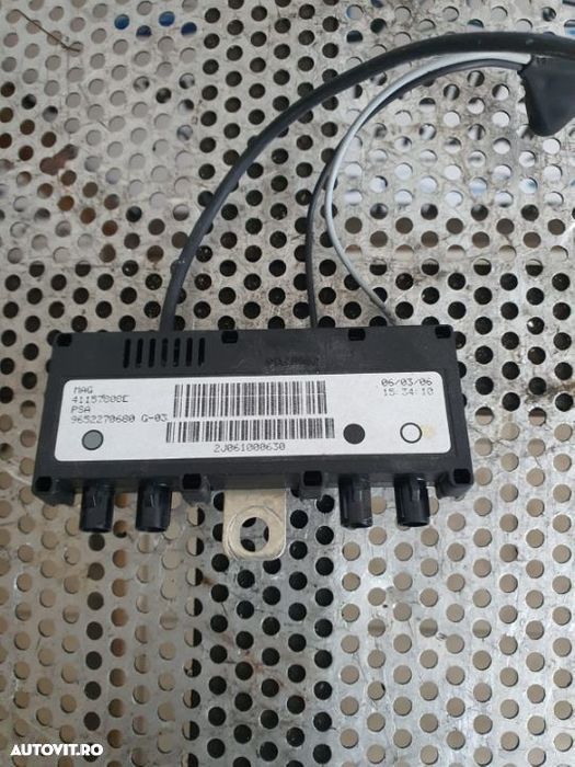Modul Amplificator Antena Citroen C5 C6 Peugeot 607 An 2006-2012 Cod 9652270680 - 1