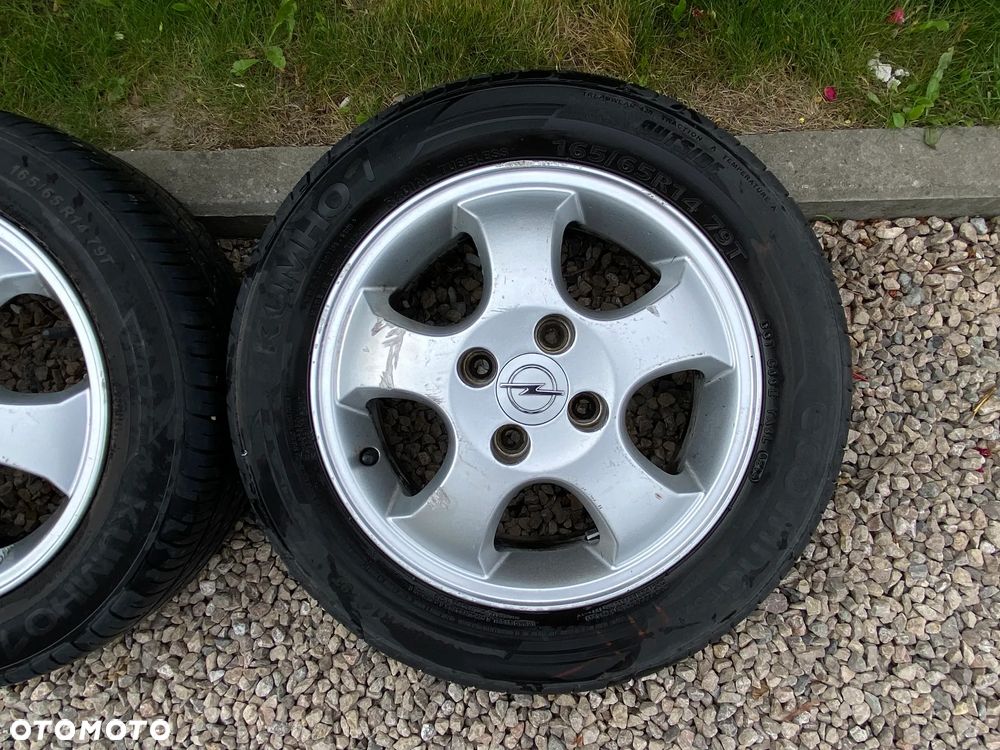 Opel Corsa C Astra  Alufelgi Kała 14" 4X100 5,5Jx14 ET49 - 4
