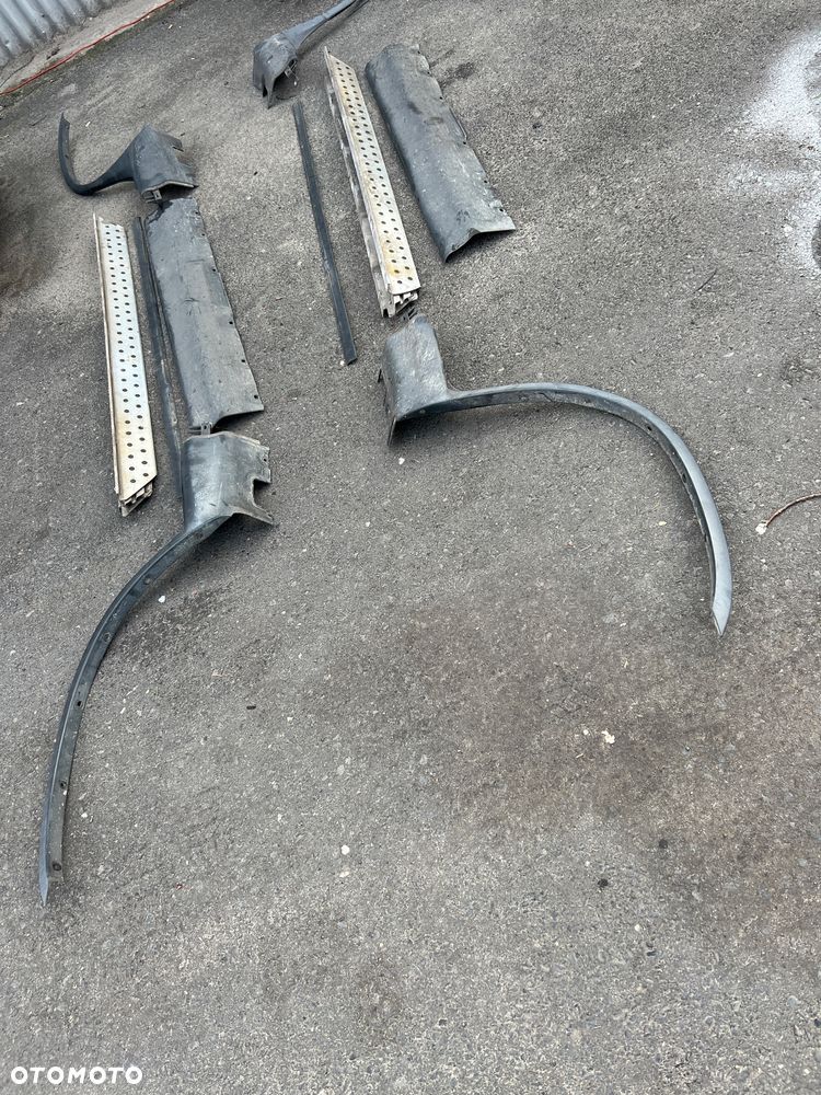 PROGI ALUMINIOWE ZESTAW BMW E53 X5 PRÓG NAKŁADKI - 2