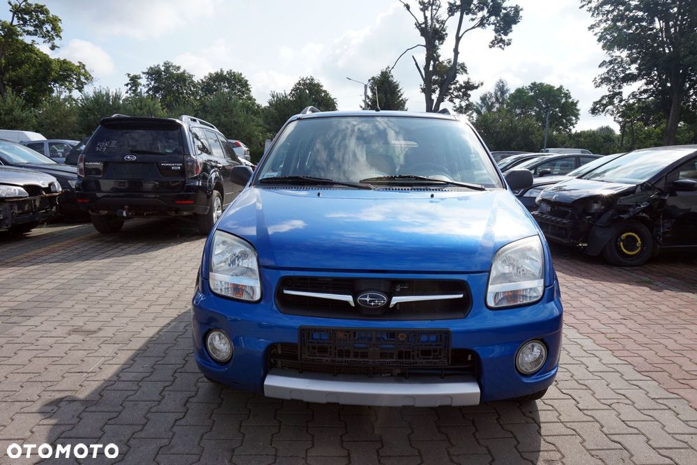 SUBARU JUSTY III G3X 2006 ZCG 1.3 16V M13A 94KM 4WD NIEBIESKI na części - 8