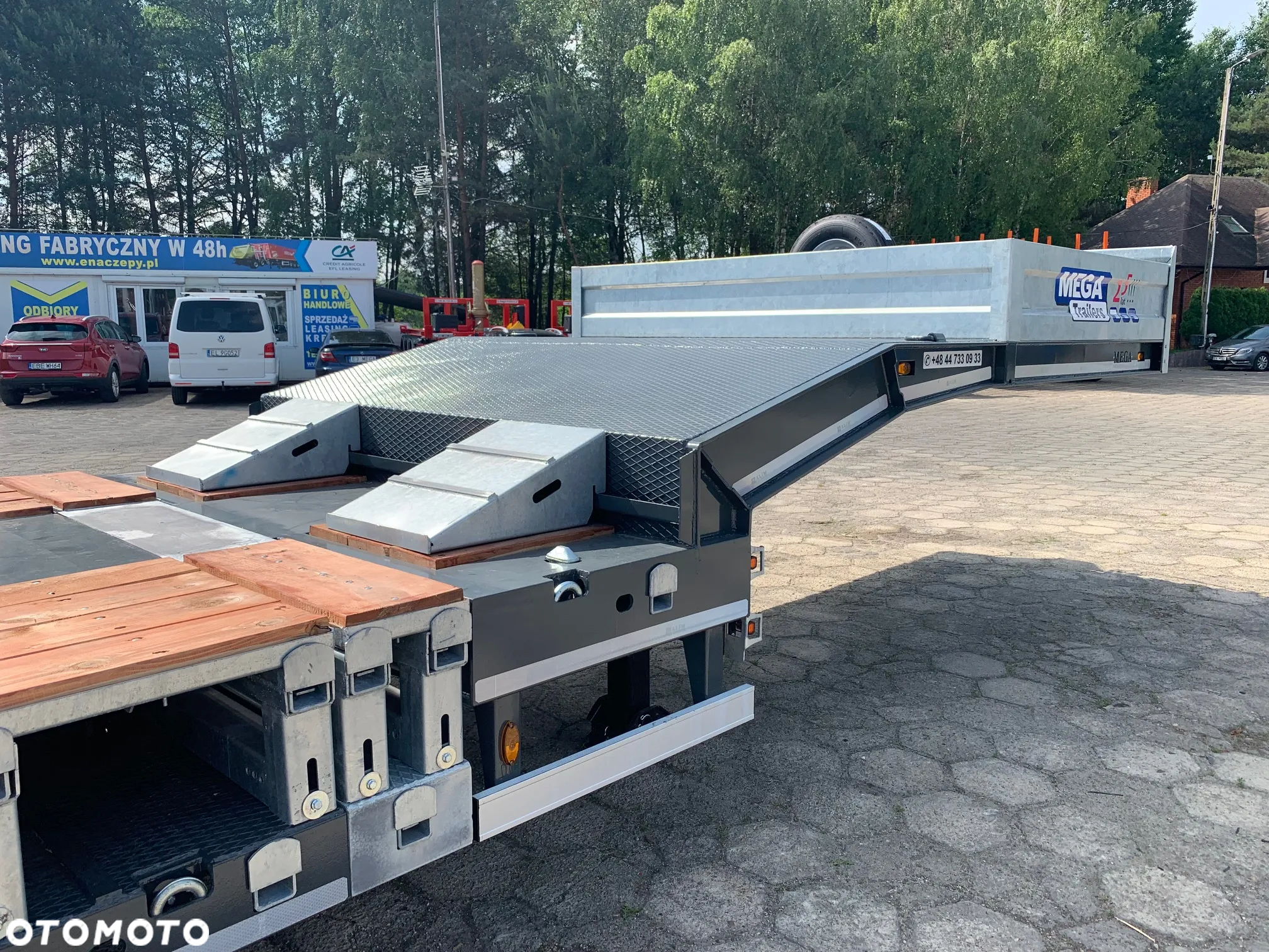 Inny Niskopodwoziowa - rozciągana - zagłębienia na koła - najazdy hydrauliczne - FULL OPCJA - 9