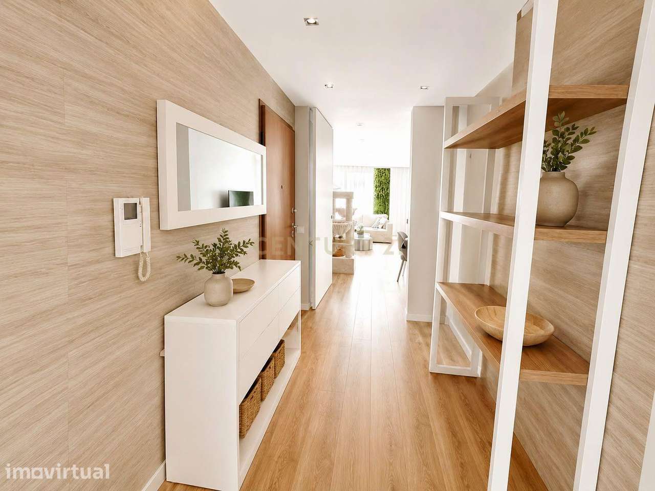 Apartamento T3 moderno e luminoso a 15 minutos da praia | Parede (Casc - Grande imagem: 3/21