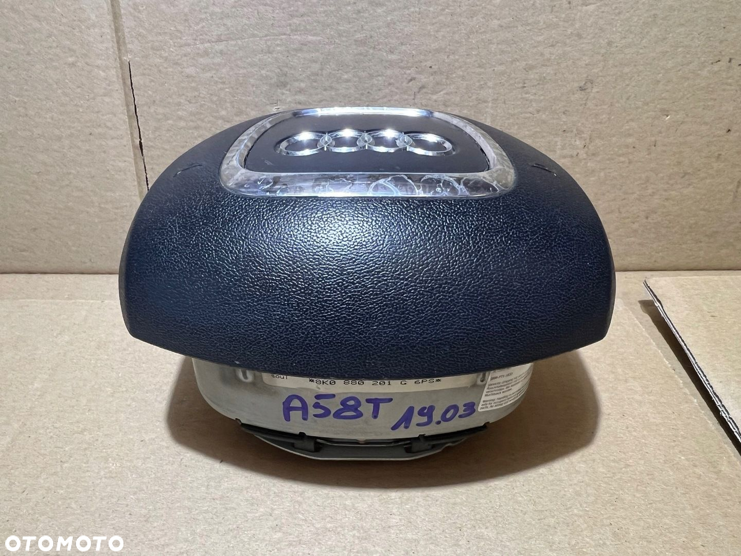 AUDI A5 8T A4 B8 PODUSZKA POWIETRZNA AIRBAG KIEROWCY 3RAM SOUL 8K0880201G - 8