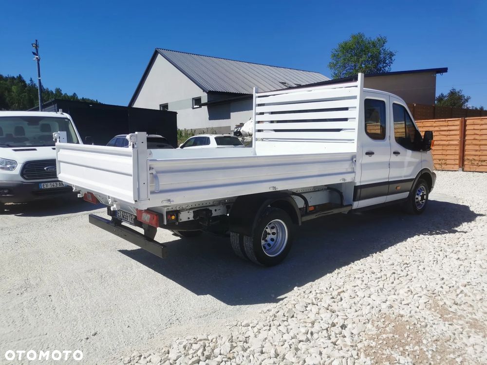 Ford Transit 2.0-170KM Brygadówka wywrotka Klima kiper doka Hak dubel na bliźniaku - 17