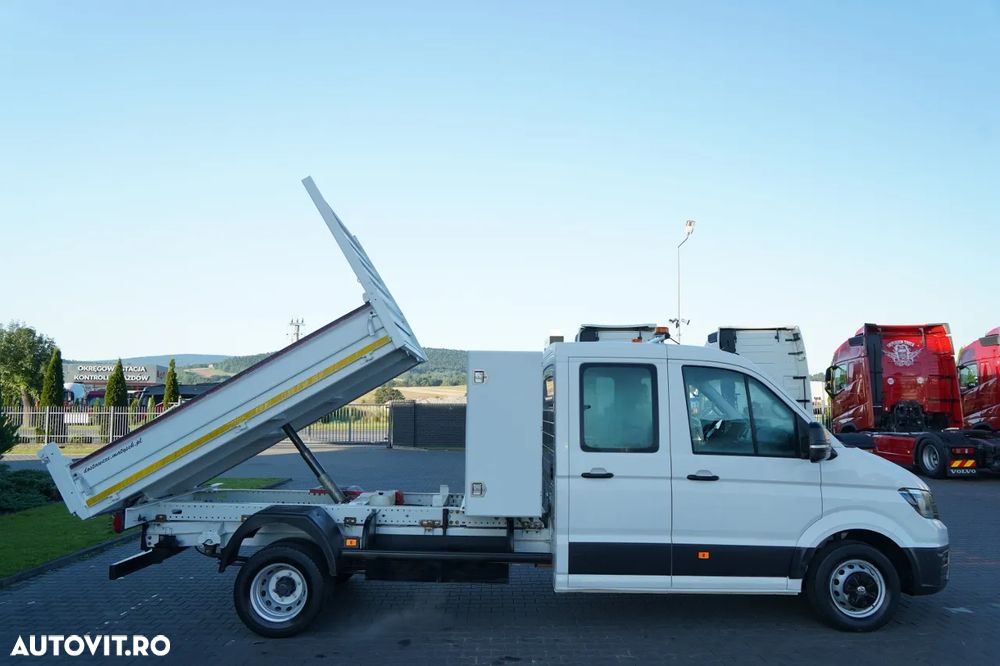 Volkswagen CRAFTER / BASCULATOR DIN ALUMINIU / DUBLU / MANUAL / PE ȘENILE / IMPORTAT - 7