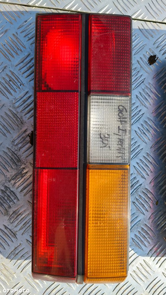Lampa prawy lewy tył VW GOLF I wkład żarówek - 2
