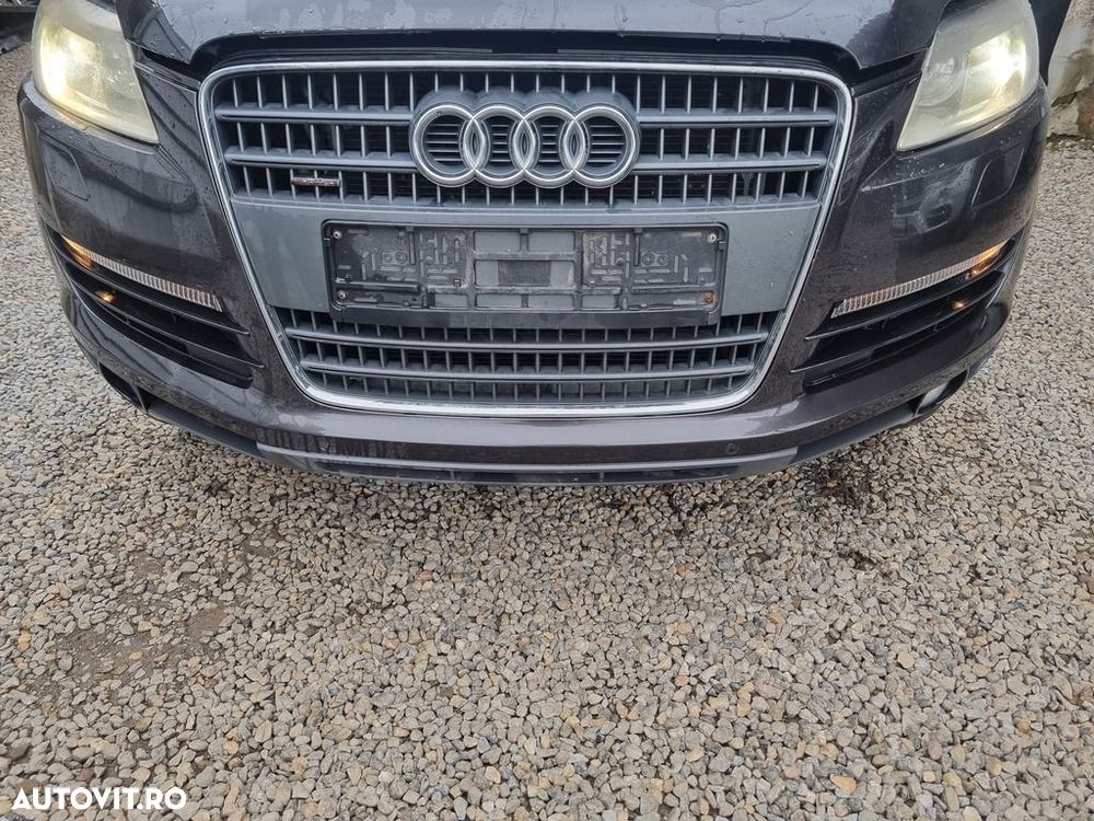 Bara fata AUDI Q7 2005 - 2009 NEGRU (1462) Diesel model cu spalatoare far - 1