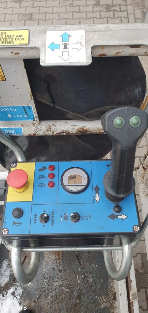 Genie JLG IMER ITECO IM 7380 9,20m Podnośnik nożycowy zwyżka nożycówka elektryczny podest ruchomy zwyżka podnośnik koszowy samojezdny IMER ITECO IT 7380 zwyżka na białych niebrudzących kołach jak GENIE JLG SKYJACK HAULOTTE Terex TKD MEC Sinoboom Zoomlion - 8