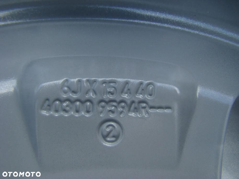 a370 4x100 6Jx15 Kia Picanto Rio Stonic niemontowane - 6