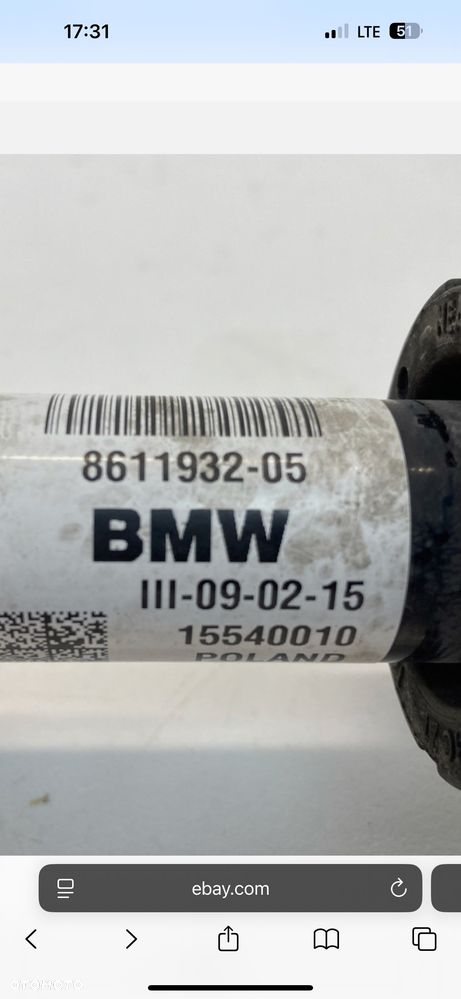 Mini Cooper S Automat F55,F56,F57,półoś prawa - 6