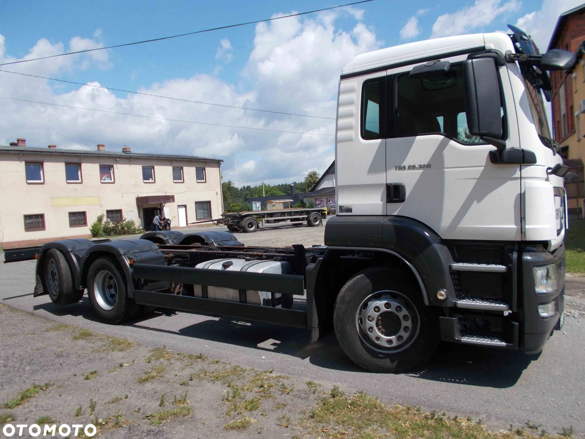 MAN TGS Rama Do Zabudowy // MANUAL // Krótki Rozstaw Osi 420cm // Długa rama 700cm // Pod Autolaweta HDS // 6x2 Oś skrętna - 9