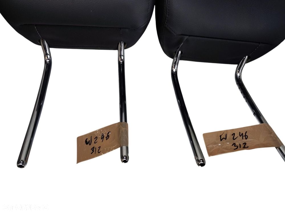 MERCEDES B KLASA W246 ZAGŁÓWEK FOTELA PRZÓD SKÓRA - 6