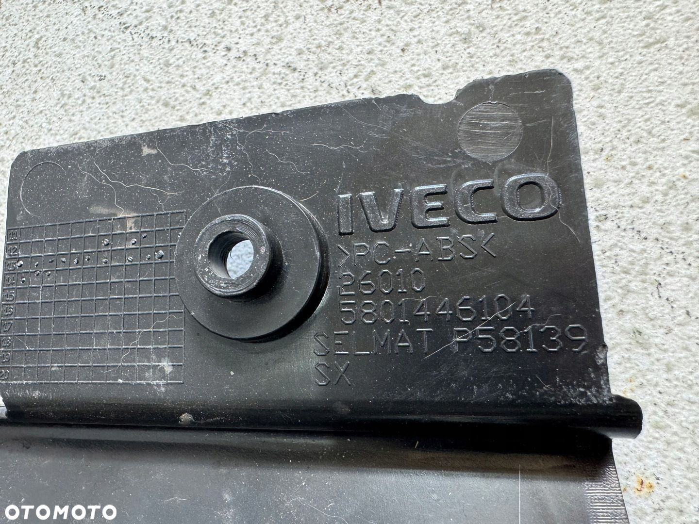 Listwa Progowa Próg Nakładka Progu Lewa Iveco Stralis Hi Way 5801446104 - 8