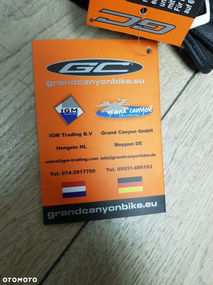 Rękawiczki skórzane na Motocykl Skuter Rozmiar L - 6