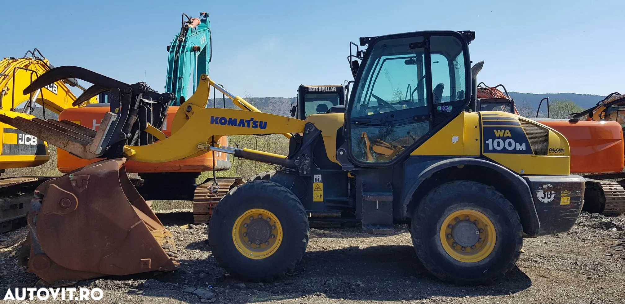 Komatsu WA 100 M Încărcător frontal - 3