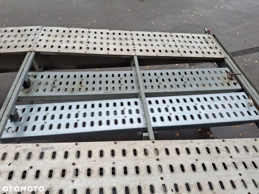 Przyczepa Laweta Niewiadów 8 Metrów Aluminiowa 3 Osie 2017r 3500kg DMC Ładowność 2600kg - 12