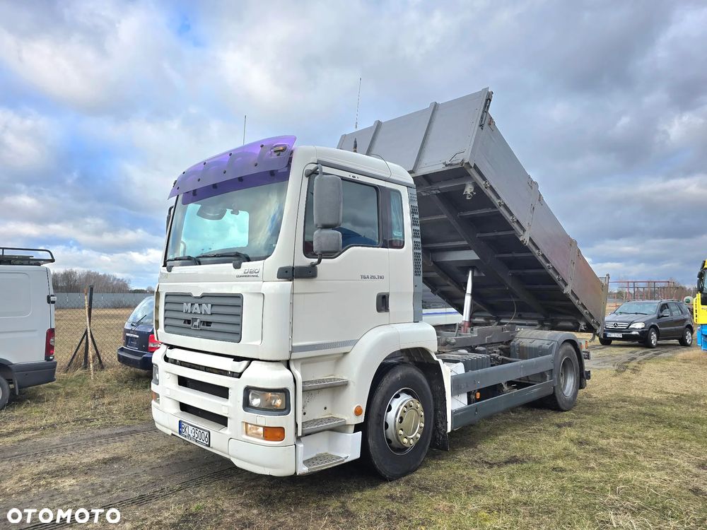 MAN TGA 26.310 * Wywrotka * Blokada * Automat * Stare Tacho * 9,500 ład. - 3