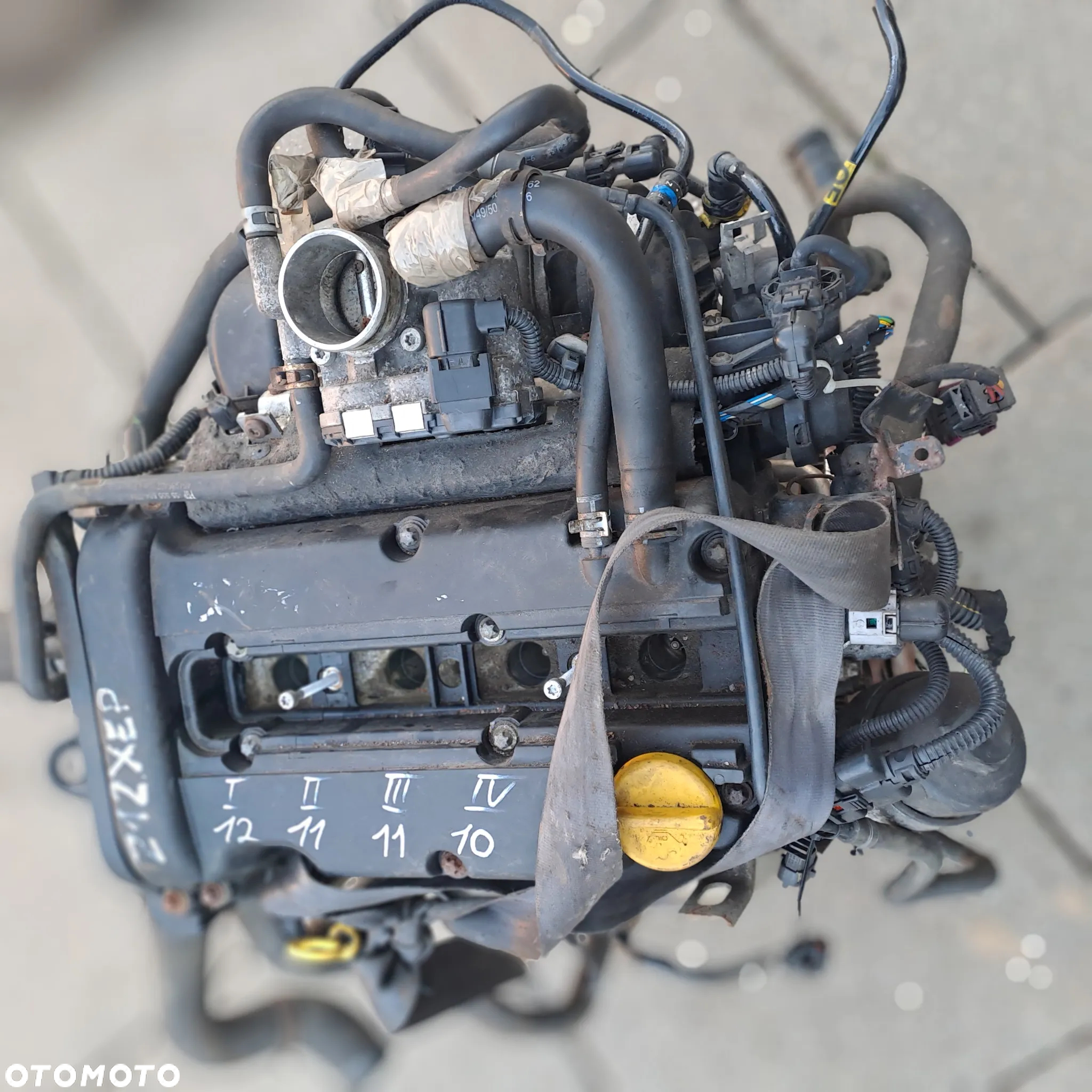 Opel Astra H Corsa D 1.2 16v silnik kompletny kod Z12XEP 123tys.km - 9