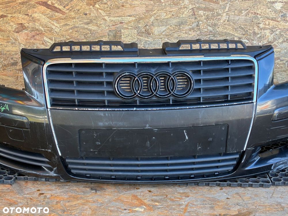 AUDI A3 8P  ZDERZAK PRZÓD  PRZEDNI  HALOGEN GRILL MAŁY  KOMPLET - 5
