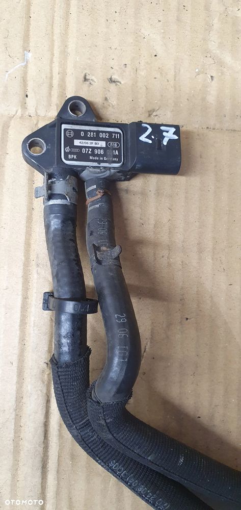 Czujnik ciśnienia spalin Audi A6 C6 2.7 TDI 07Z906051A - 2