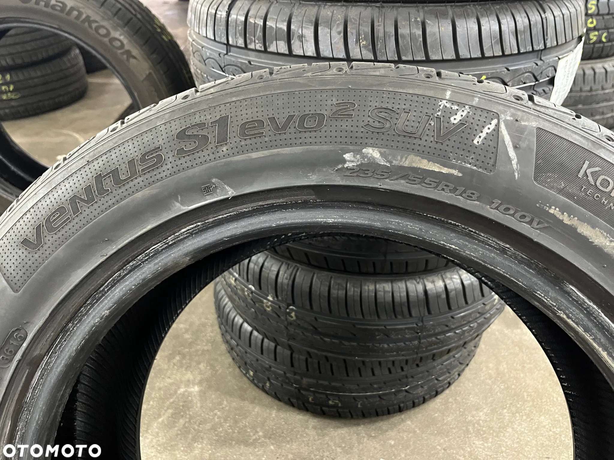 2x Opony Letnie 235/55R18 HANKOOK VENTUS S1 EVO2 SUV SEAL Promocja!! Cena za 2szt - 4
