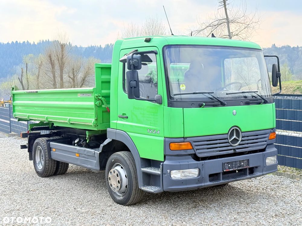 Mercedes-Benz * Mercedes ATEGO 1224 Kiper * Wywrotka MEILLER x3 * Bardzo Dobry Stan - 21