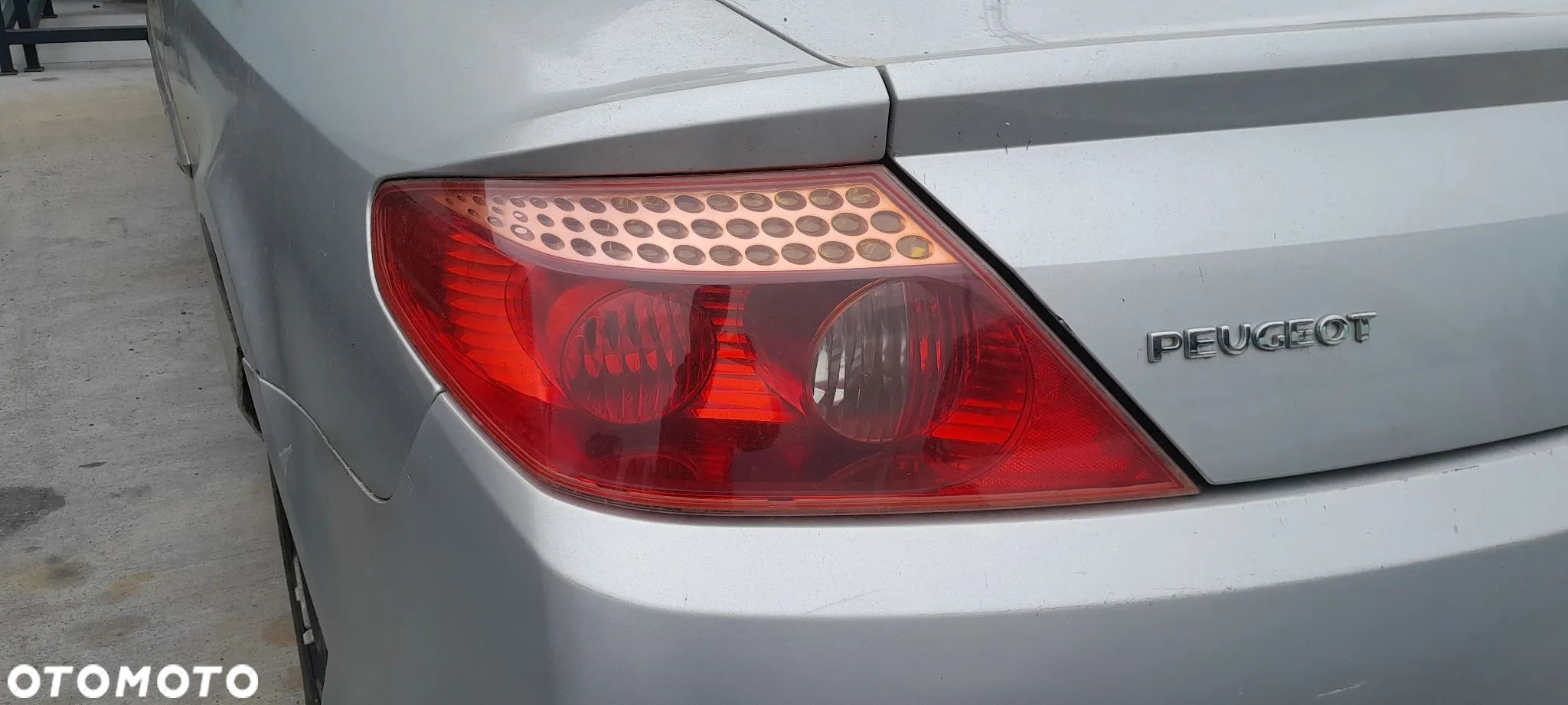 PEUGEOT 407 COUPE LAMPA LEWY TYŁ TYLNA LEWA nr. 18/7 - 1