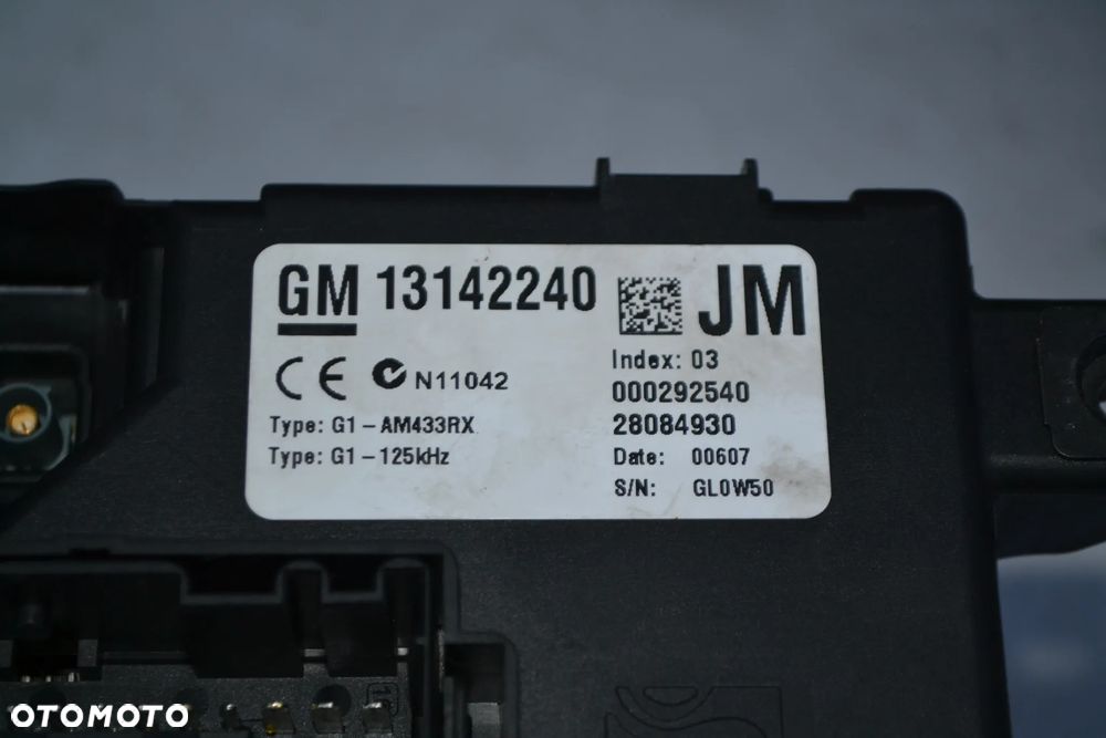 OPEL CORSA D MODUŁ STEROWNIK BSI SKRZYNKA BEZPIECZNIKÓW 13142240 - 3