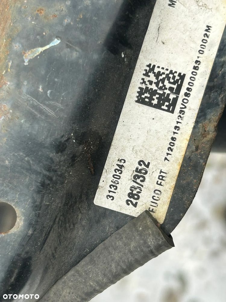 Volvo S60  II 2013- 2018 31360345 sanki przód przednie  kołyska wózek rama - 9